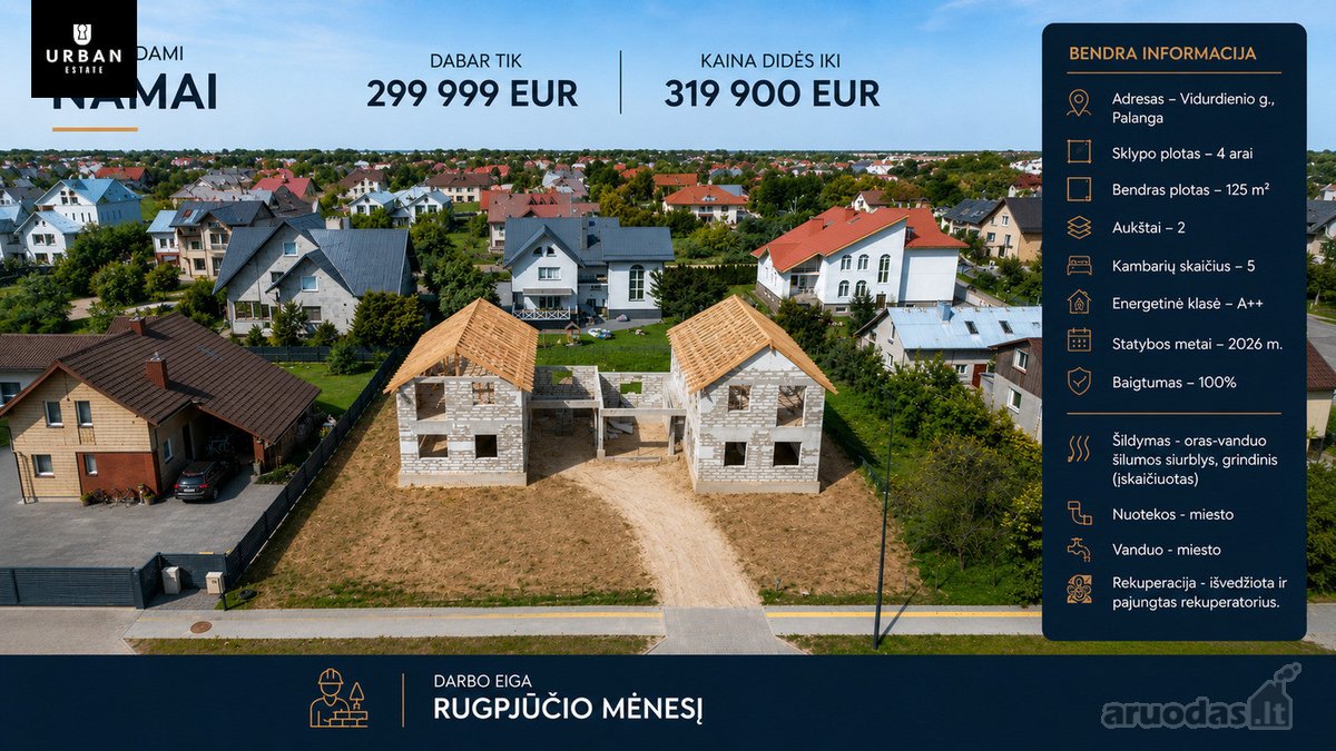 A++ Klasės Kokybiškos Statybos Namai - nuotraukos Nr. 8