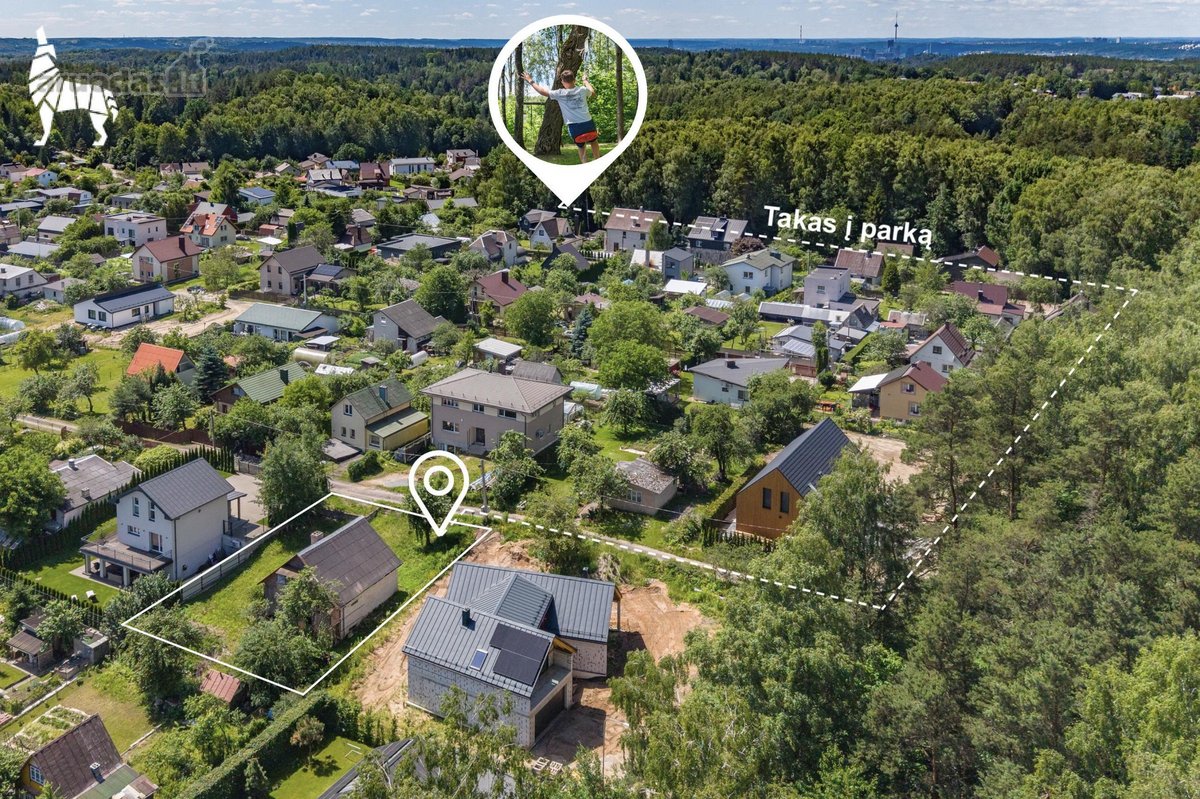 Rokantiškių miško parko pašonėje parduodamas - nuotraukos Nr. 9