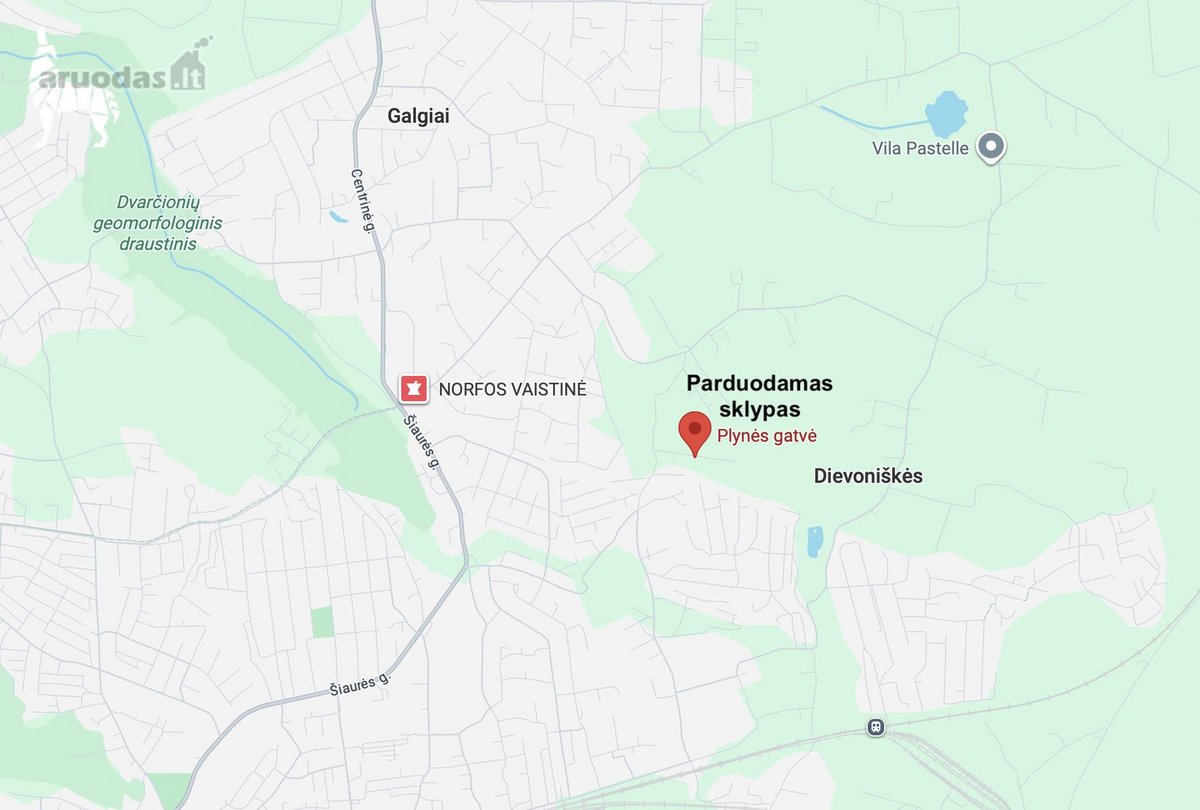 Parduodamas taisyklingos formos 13,34 arų - nuotraukos Nr. 11