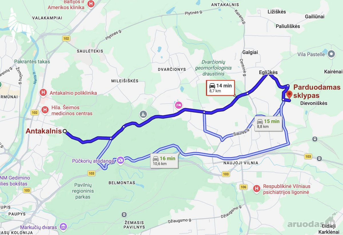 Parduodamas taisyklingos formos 13,34 arų - nuotraukos Nr. 12