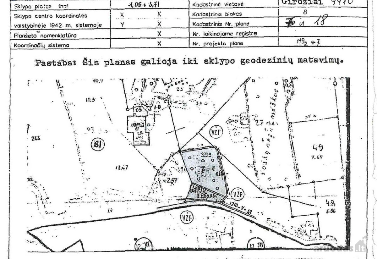 Žemės ūkio paskirties sklypas su puikiu - nuotraukos Nr. 6