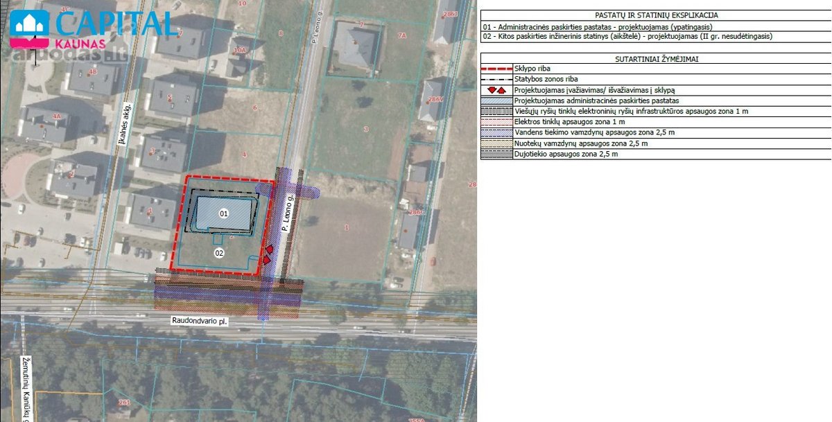 Parduodamas 18 arų sklypas su projektu ir - nuotraukos Nr. 5