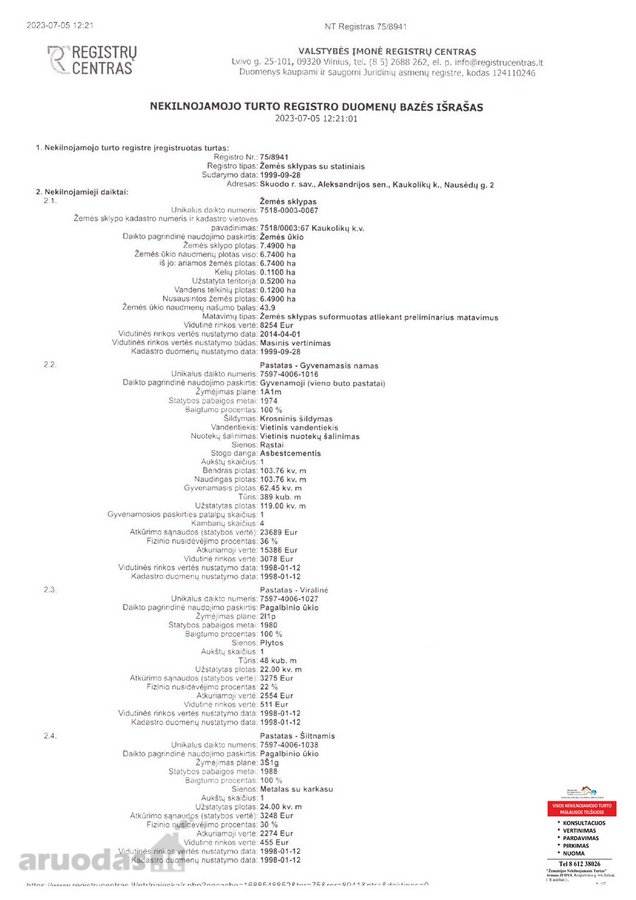 Parduodamas 7. 49ha žemės ūkio paskirties - nuotraukos Nr. 4