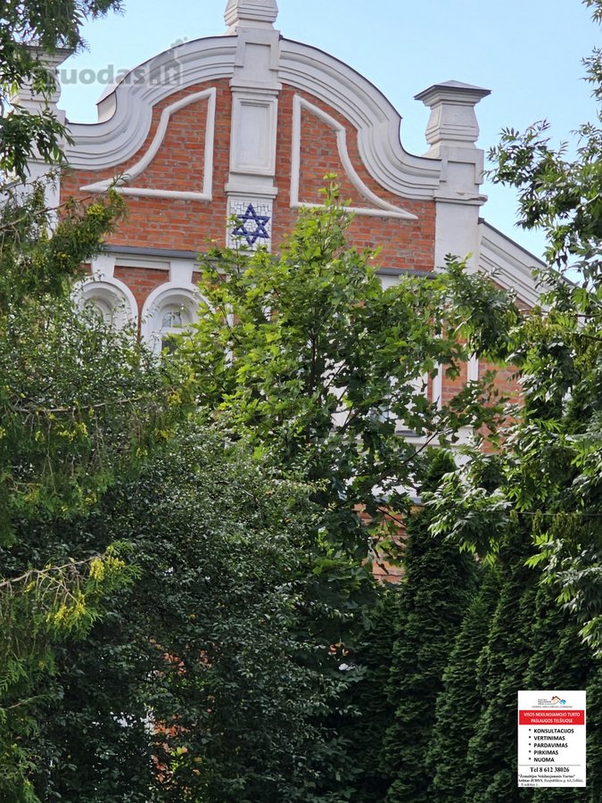 Centre, šalia Sinagogos, parduodamas 7, 3 arų - nuotraukos Nr. 2