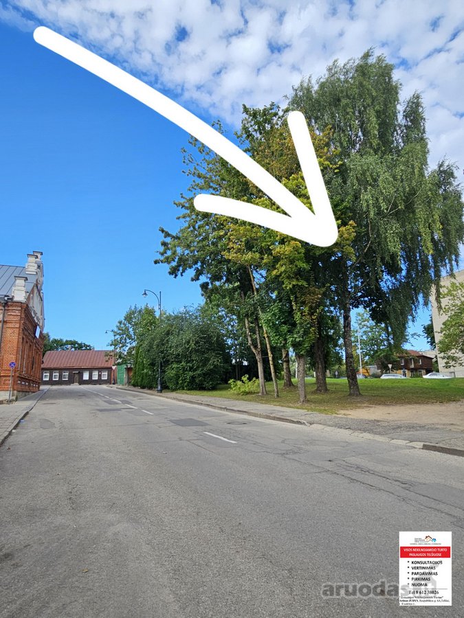 Centre, šalia Sinagogos, parduodamas 7, 3 arų - nuotraukos Nr. 4