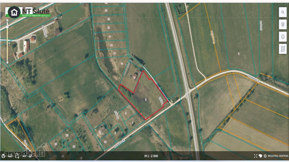 Parduodamas 0,7321 ha. sklypas Šilutėje – - nuotraukos Nr. 6