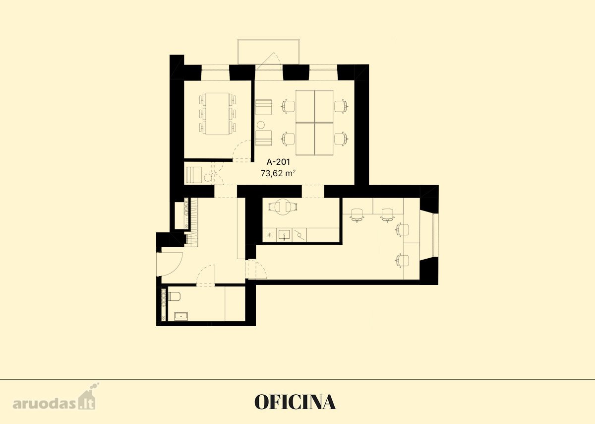 Studija Oficina projekto istoriniame pastate - nuotraukos Nr. 8