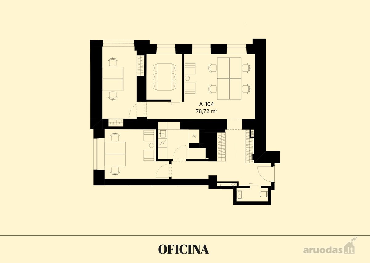 Studija Oficina projekto istoriniame pastate - nuotraukos Nr. 8