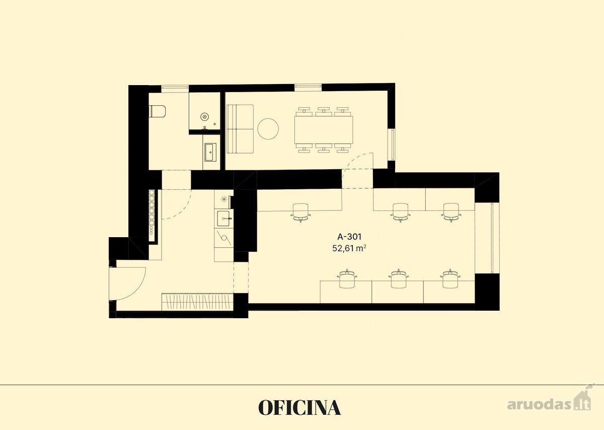 Studija Oficina projekto istoriniame pastate - nuotraukos Nr. 9