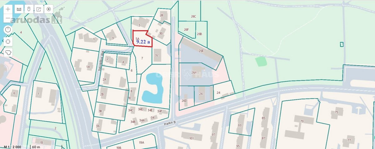 Parduodamas Prestižinis 9,22 A Sklypas Prie - nuotraukos Nr. 9