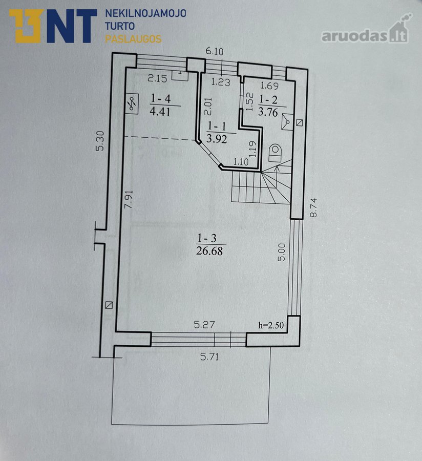 Kotedžas Su Privačiu Kiemu Ir Terasa Romainiuose, - nuotraukos Nr. 17