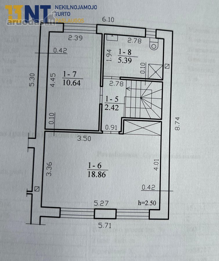 Kotedžas Su Privačiu Kiemu Ir Terasa Romainiuose, - nuotraukos Nr. 18