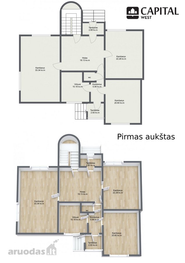 Parduodamas Erdvus Namas Kretingoje, - nuotraukos Nr. 30