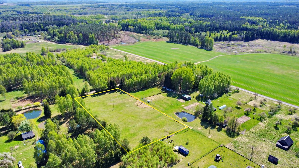 Parduodamas išskirtinis 88 arų sklypas gamtos - nuotraukos Nr. 3