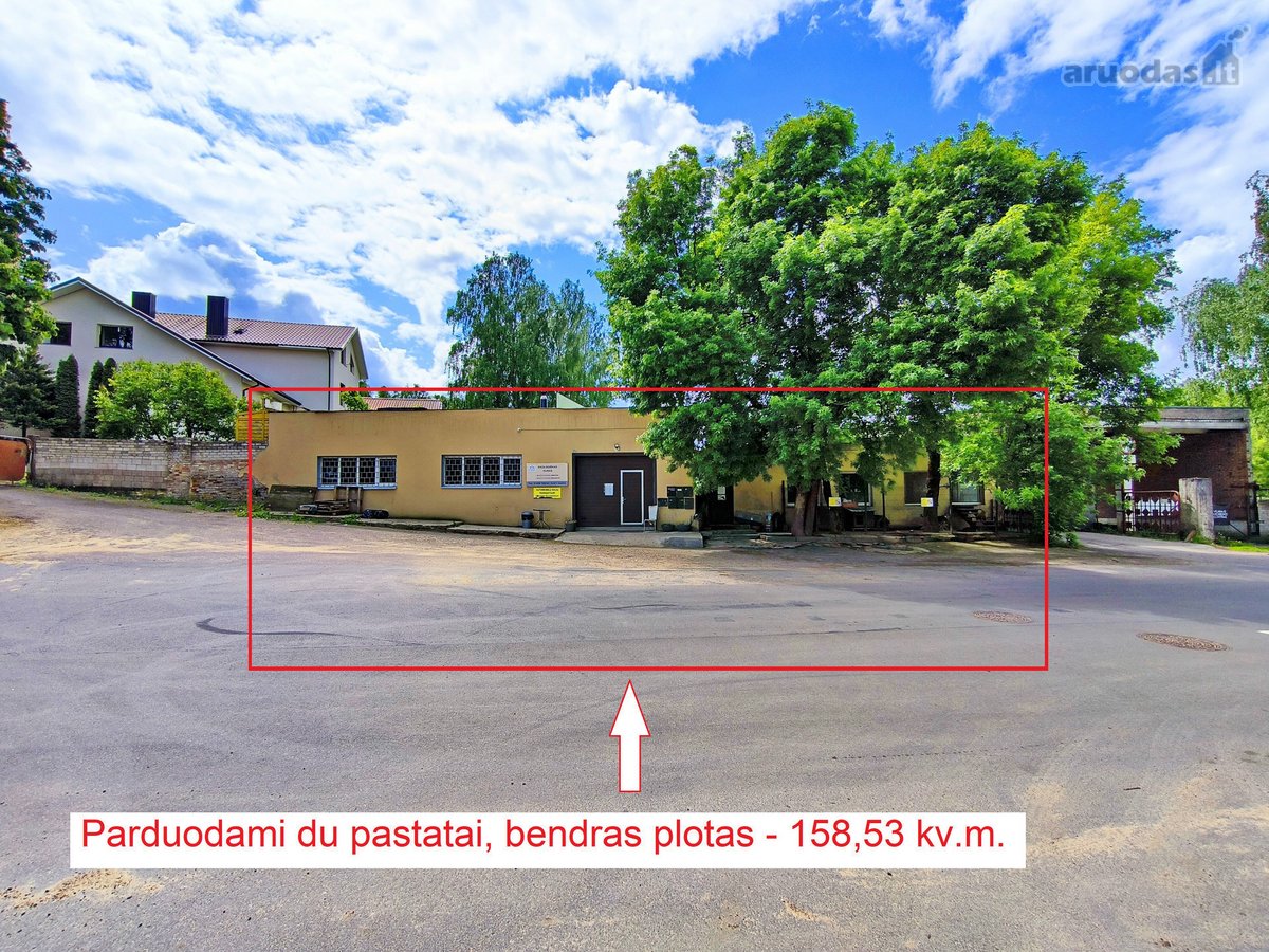 Parduodami du pastatai Rasų g., Vilniuje - nuotraukos Nr. 3