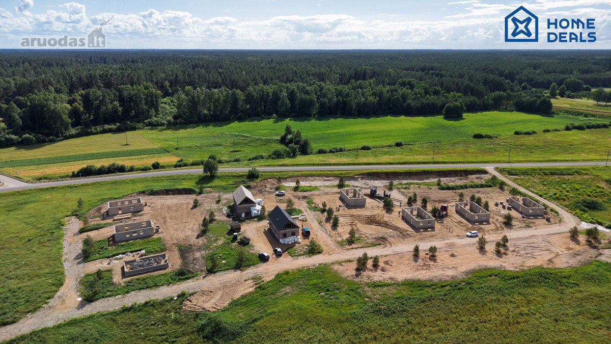 Parduodami du 80 m² ir 50 m² namai bendrame - nuotraukos Nr. 10