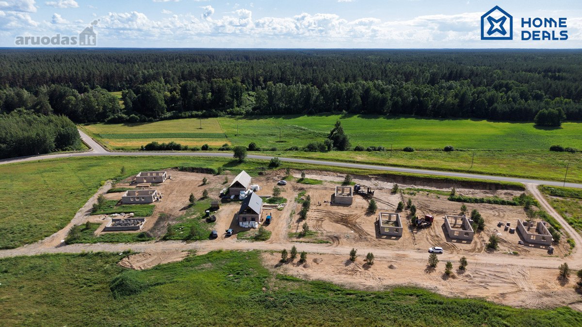 Parduodami du 80 m² ir 50 m² namai bendrame - nuotraukos Nr. 11