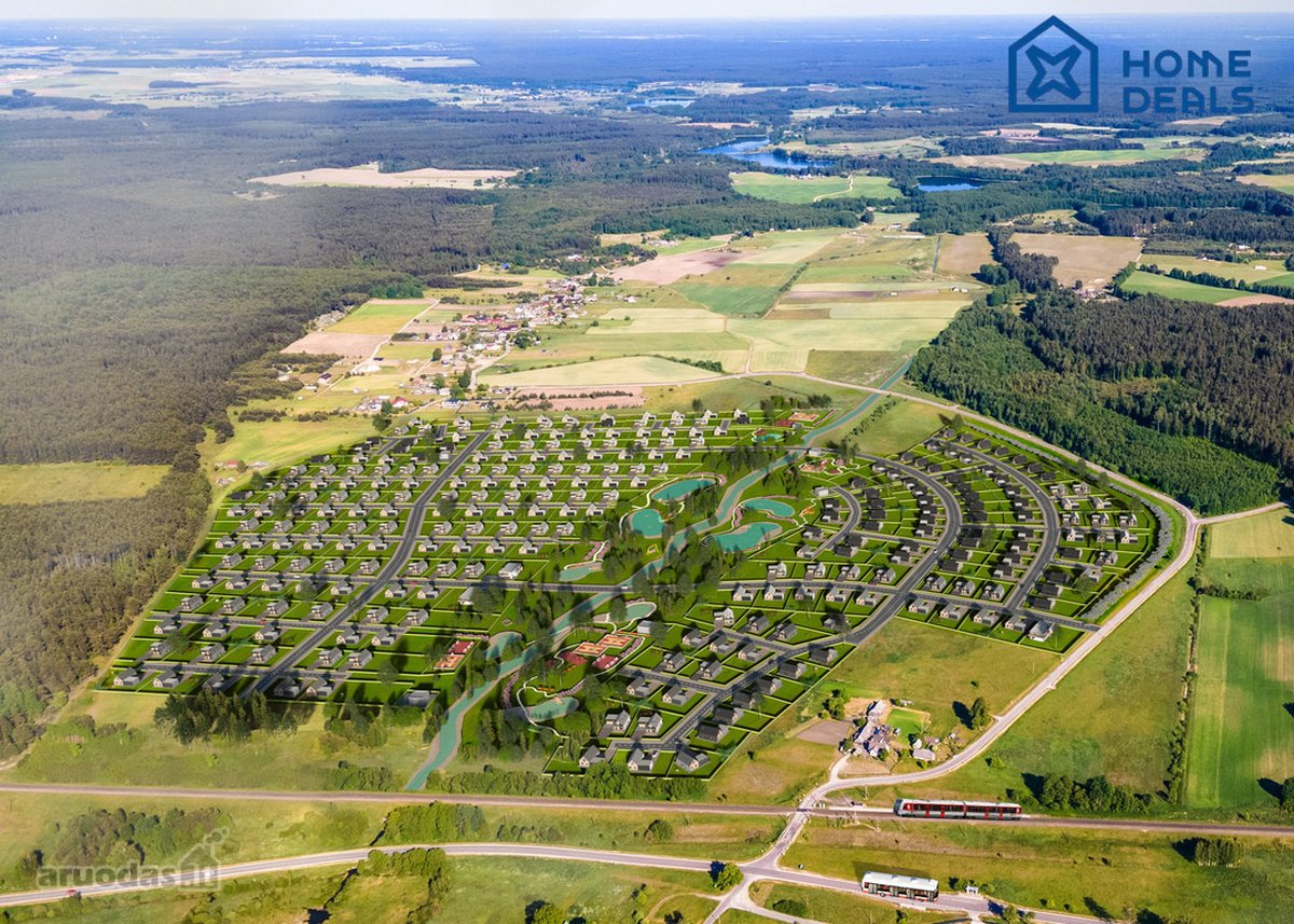 Parduodami du 80 m² ir 50 m² namai bendrame - nuotraukos Nr. 14