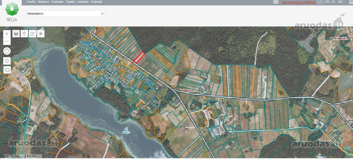 Obelių sen., gyvenvietėje, parduodama 0,45 ha - nuotraukos Nr. 2