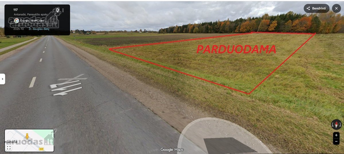 Obelių sen., gyvenvietėje, parduodama 0,45 ha - nuotraukos Nr. 3