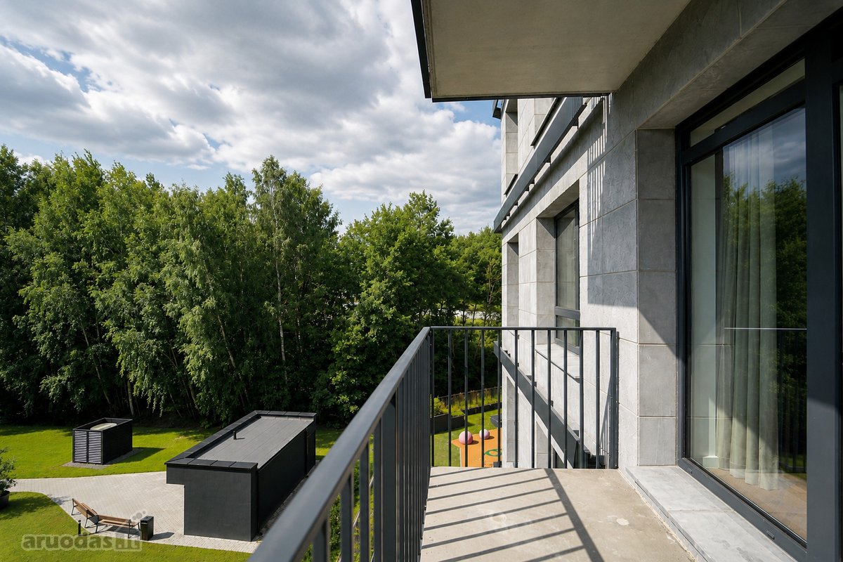 Nuomojamas modernus ir šviesus 3 kambarių - nuotraukos Nr. 11