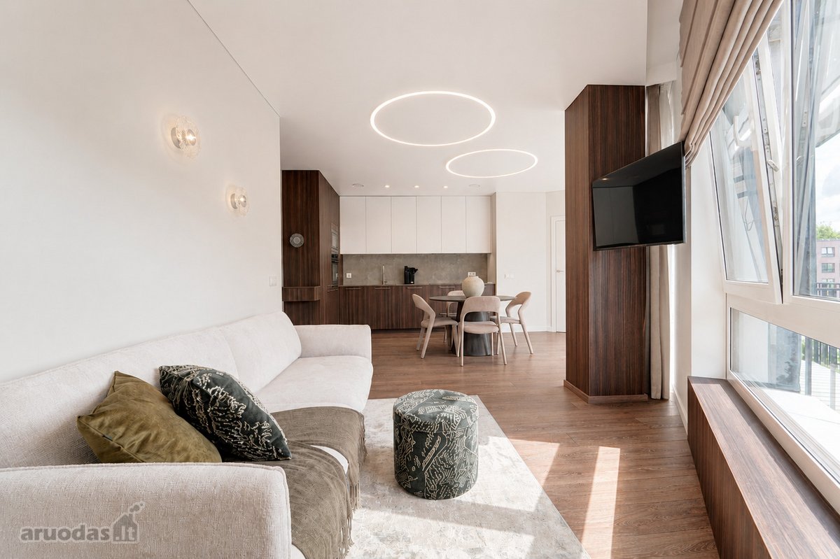 Nuomojamas modernus ir šviesus 3 kambarių - nuotraukos Nr. 5