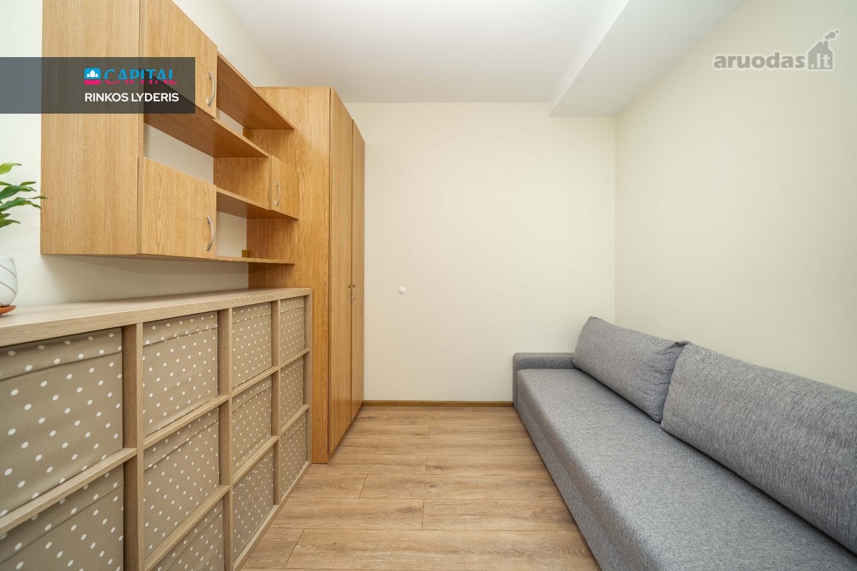 Nuomojamas Erdvus Ir Šviesus 3 Kambarių Butas - nuotraukos Nr. 13
