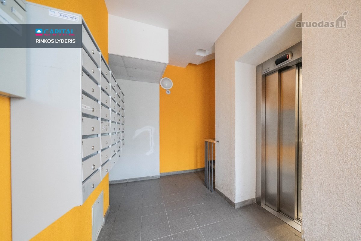 Nuomojamas Erdvus Ir Šviesus 3 Kambarių Butas - nuotraukos Nr. 34