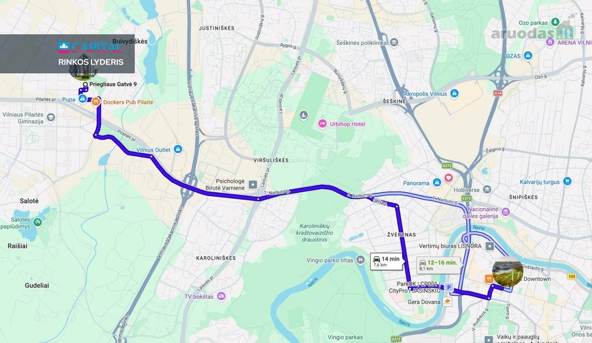 Nuomojamas Erdvus Ir Šviesus 3 Kambarių Butas - nuotraukos Nr. 42