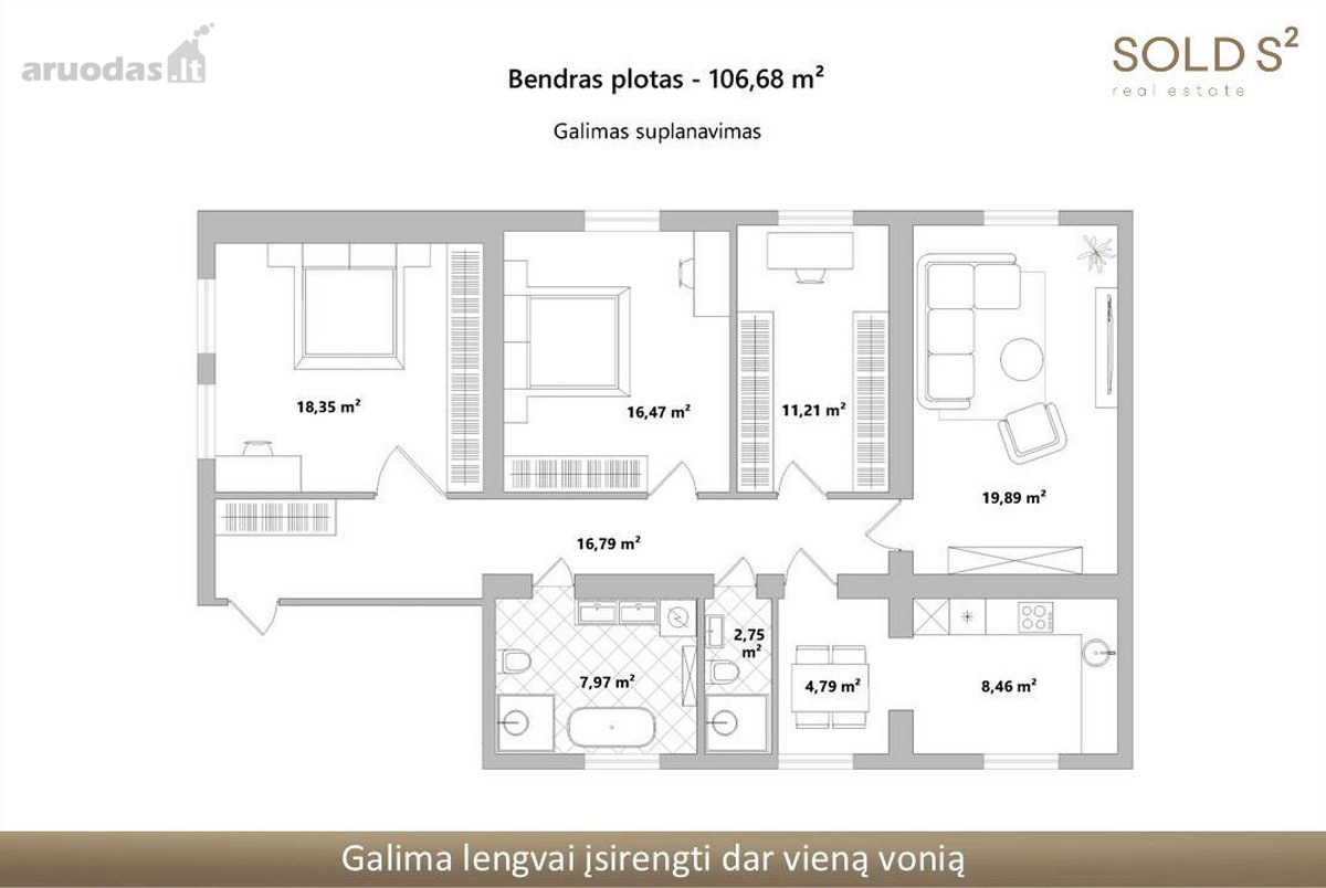 Parduodami autentiški Senamiesčio - nuotraukos Nr. 16