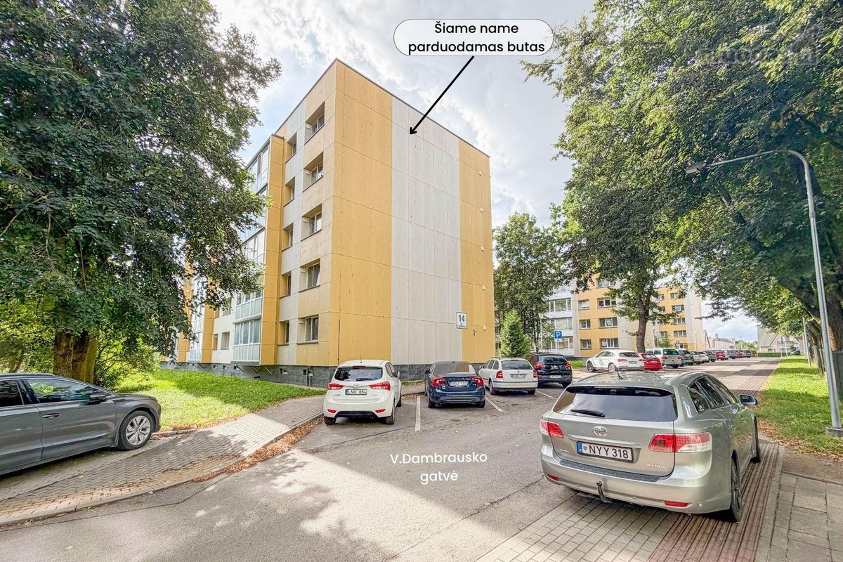 Parduodamas erdvus ir šviesus 3 kambarių - nuotraukos Nr. 24