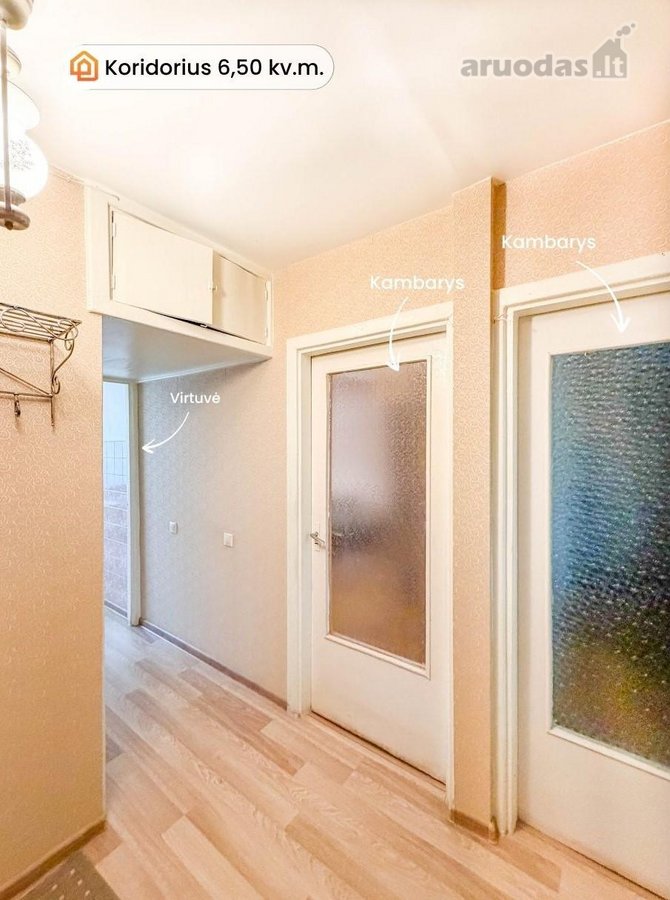 Parduodamas erdvus ir šviesus 3 kambarių - nuotraukos Nr. 15