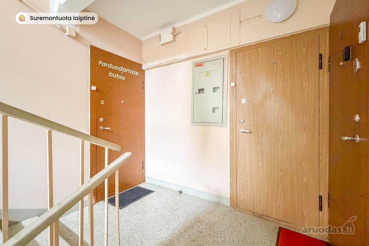 Parduodamas erdvus ir šviesus 3 kambarių - nuotraukos Nr. 22