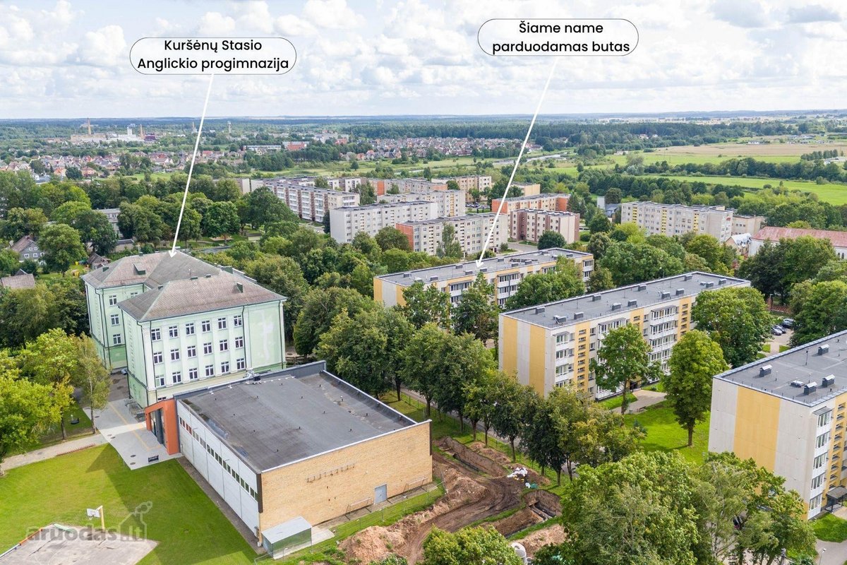 Parduodamas erdvus ir šviesus 3 kambarių - nuotraukos Nr. 25