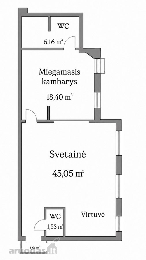 Išskirtinis būstas Kauno širdyje – Maironio - nuotraukos Nr. 27