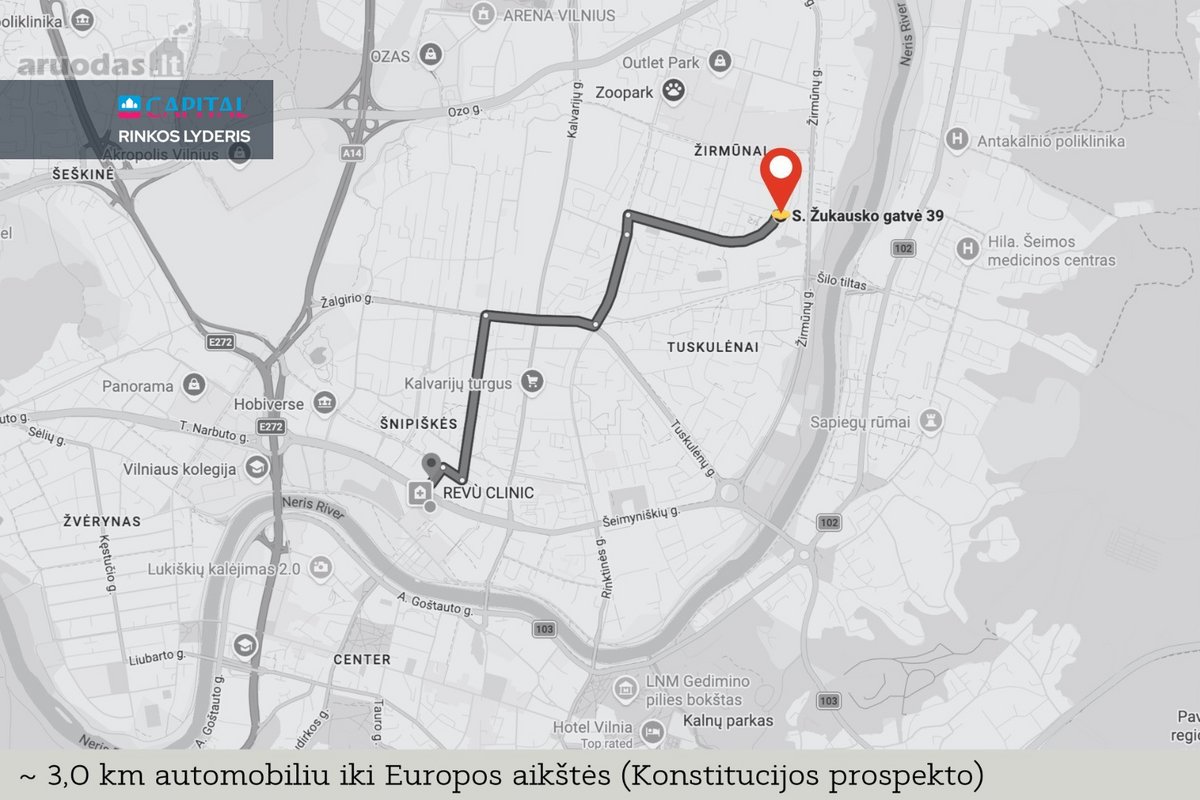 Nuomojamas Jaukus 2 Kambarių Butas Šiaurės - nuotraukos Nr. 23