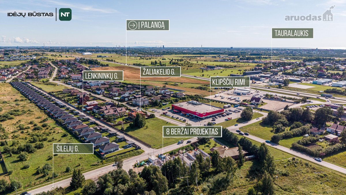 „8 Beržai“ – A++ Kotedžų Kvartalas Klipščiuose - nuotraukos Nr. 14