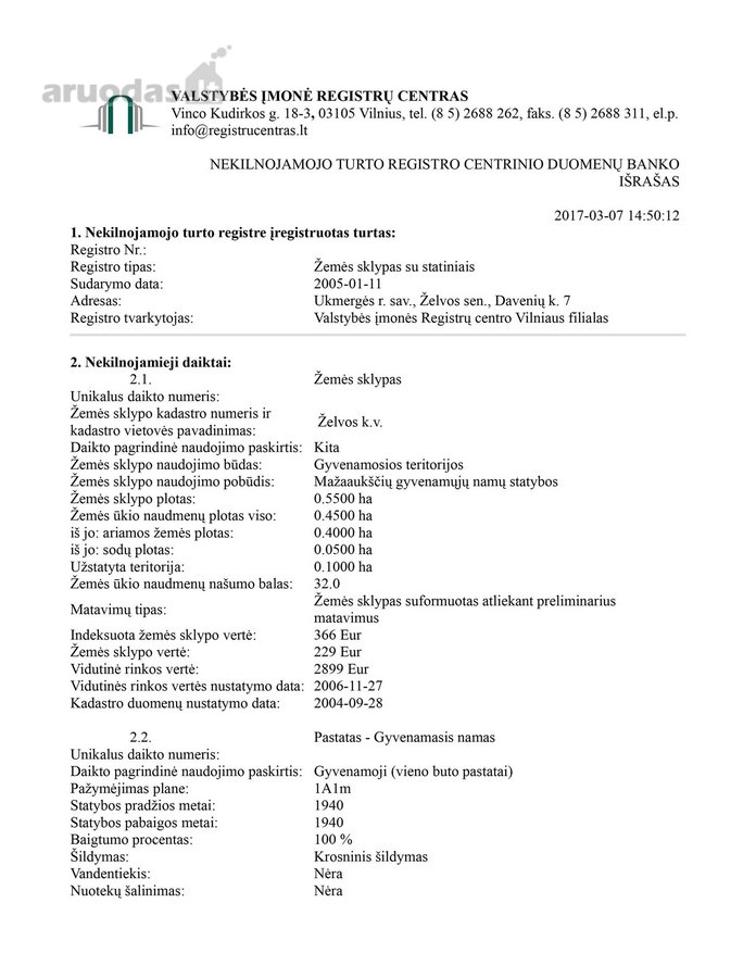 Parduodama 55 arų sodyba su senu namu - nuotraukos Nr. 6