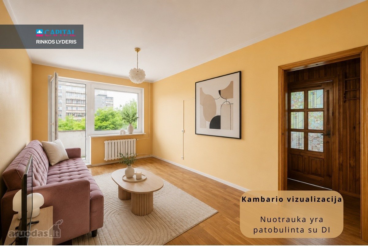 Parduodamas erdvus 4 kambarių butas Vilniuje, - nuotraukos Nr. 9