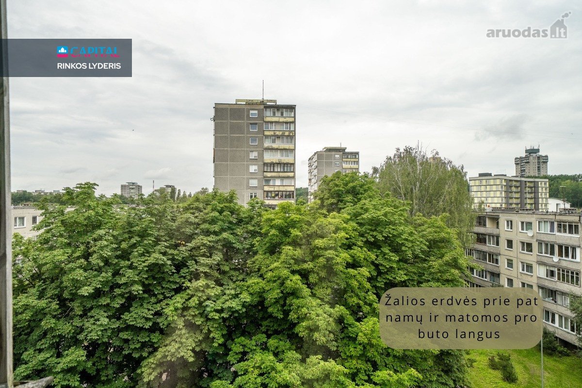 Parduodamas erdvus 4 kambarių butas Vilniuje, - nuotraukos Nr. 14