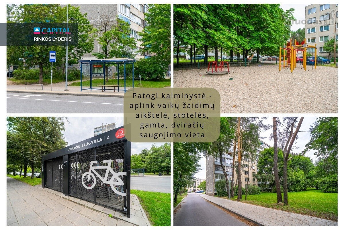 Parduodamas erdvus 4 kambarių butas Vilniuje, - nuotraukos Nr. 18