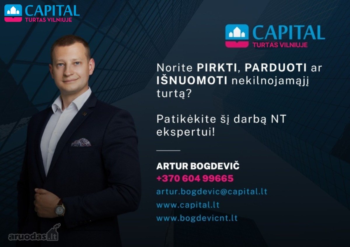 Parduodamas Erdvus Ir Kokybiškai Įrengtas - nuotraukos Nr. 48