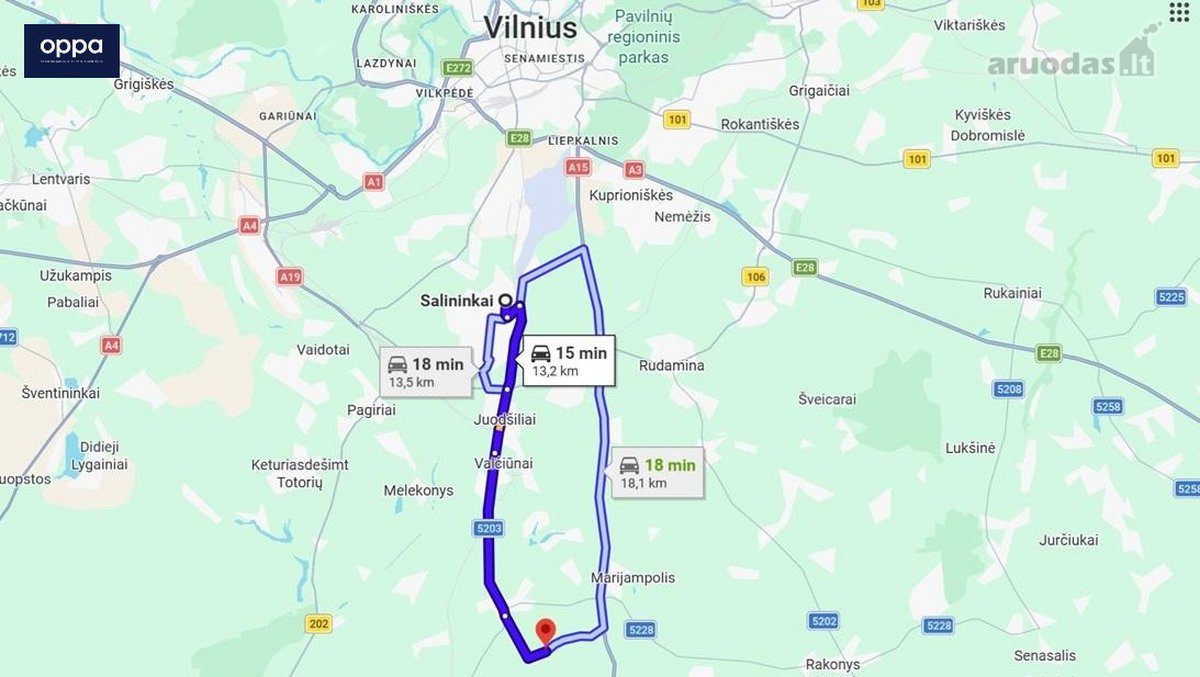 Parduodamas Erdvus 36 Arų Sklypas Su - nuotraukos Nr. 18