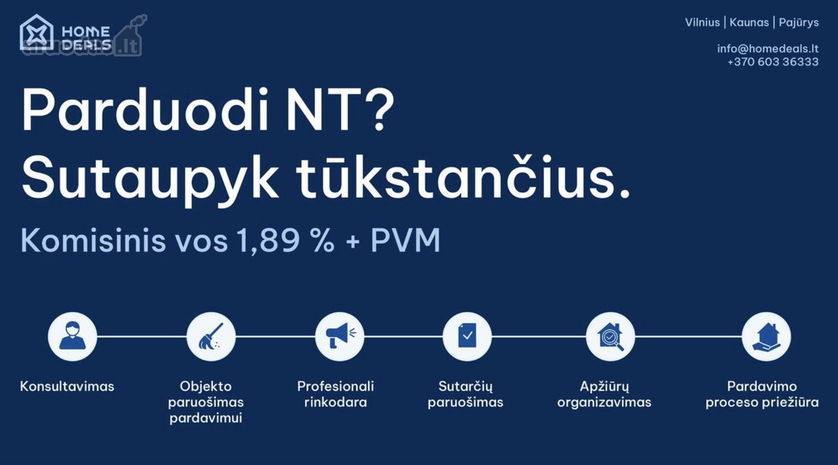 Retas pasirinkimas rinkoje – keturių kambarių - nuotraukos Nr. 38