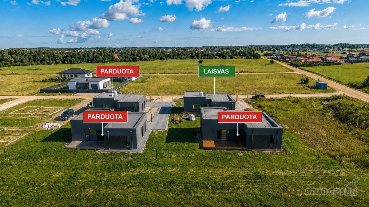 Liko tik 2 paskutiniai namai! Parduoda pats - nuotraukos Nr. 18