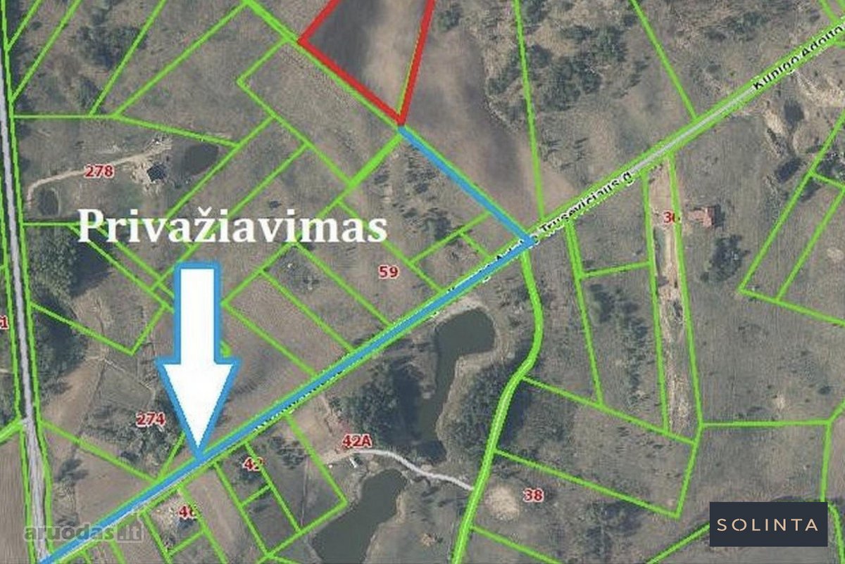 Parduodamas erdvus 1,3 ha žemės ūkio - nuotraukos Nr. 5
