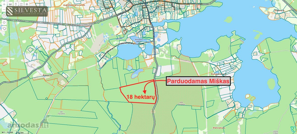 Parduodamas Miškų ūkio paskirties sklypas - nuotraukos Nr. 12