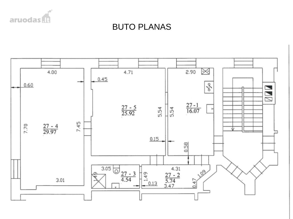 Parduodamas 2 Kambarių Butas Kauno Centre ! - nuotraukos Nr. 36