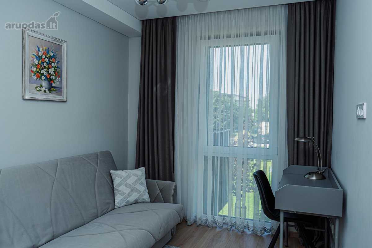 Išnuomojamas pilnai įrengtas 66 kv. m3 - nuotraukos Nr. 7