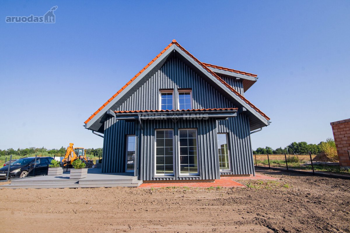 Nidos architektūros įkvėpti A++ klasės namai - nuotraukos Nr. 4